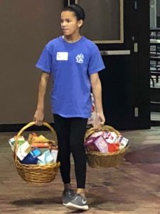 Senior basket delivery