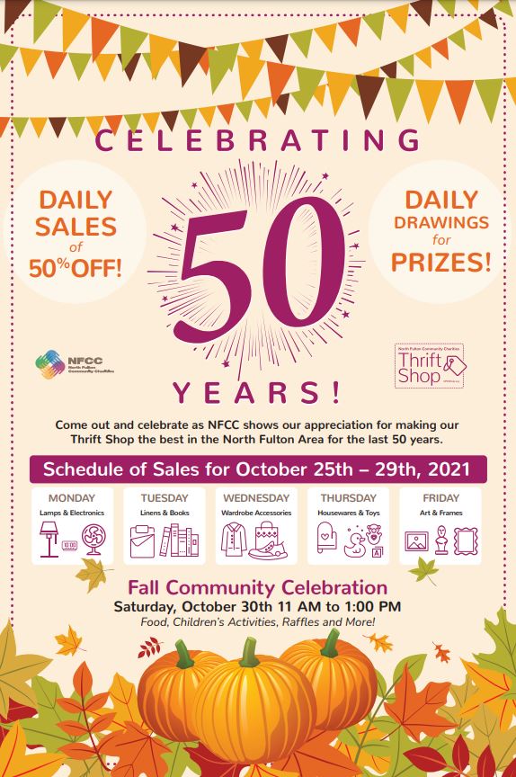 Thrift Shop 50th Celebration